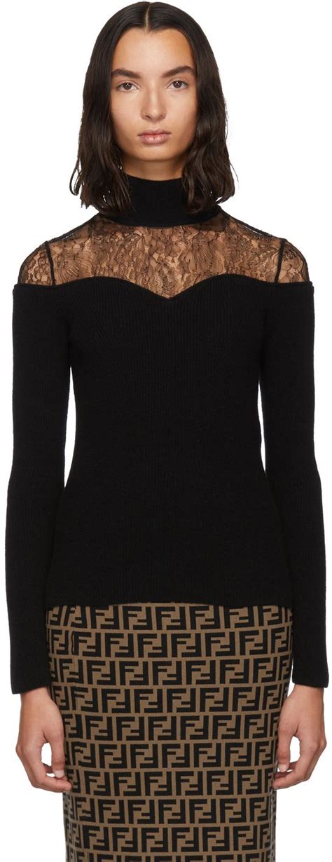 fendi knitted top|fendi lace tops.